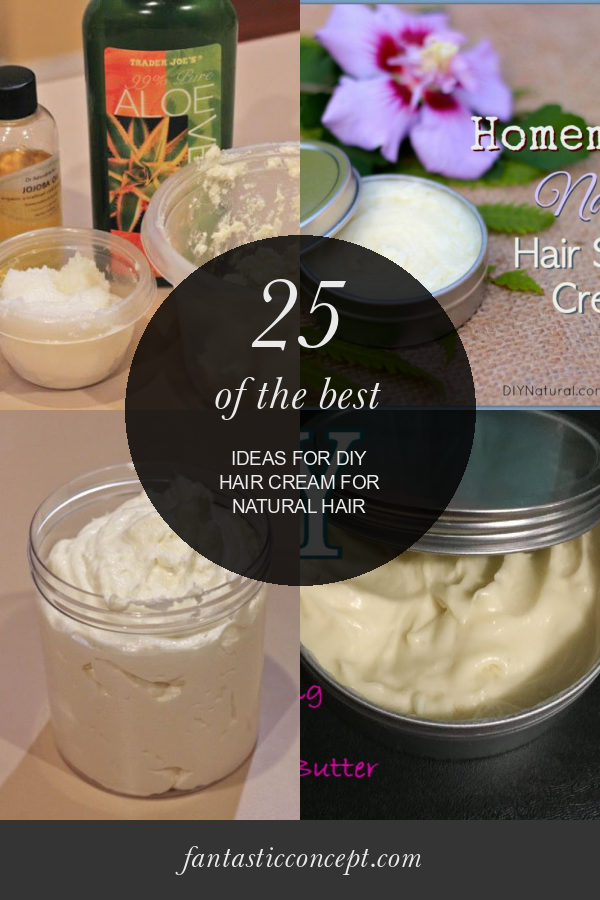 25 Of the Best Ideas for Diy Hair Cream for Natural Hair Home, Family